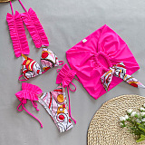 SUPER WHOLESALE | Printed Bikini Set with Rope