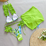 SUPER WHOLESALE | Printed Bikini Set with Rope