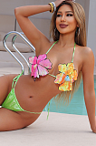 SUPER WHOLESALE | Flower Bikini Set