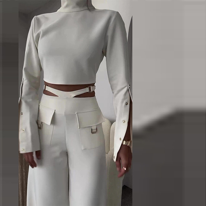 SUPER WHOLESALE | 2 Pieces Set with Loose Pants