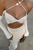 SUPER WHOLESALE |  Halter Pit Material Dress