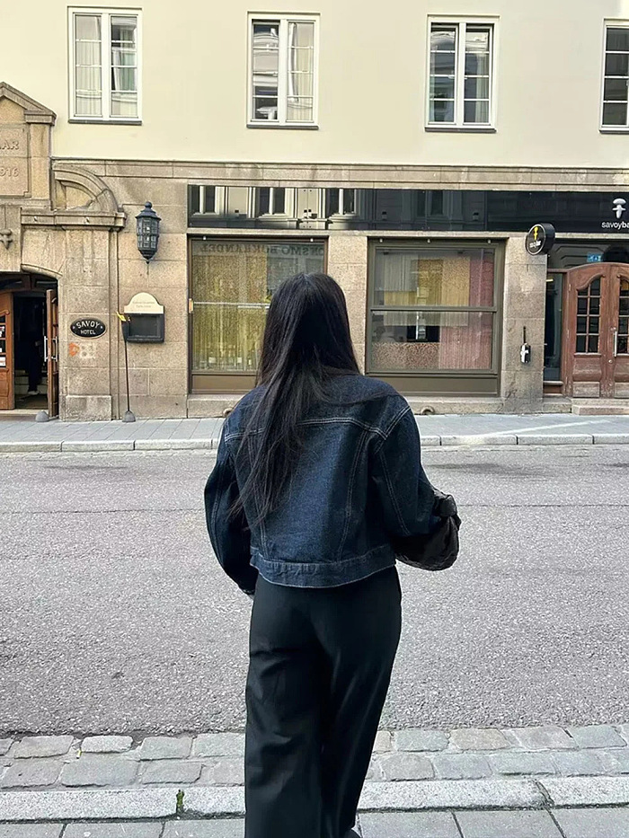 SUPER WHOLESALE | Denim 2 Pieces Set