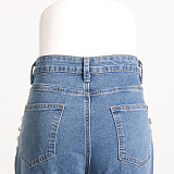SUPER WHOLESALE | Rhinestone Flare Bottom Jeans