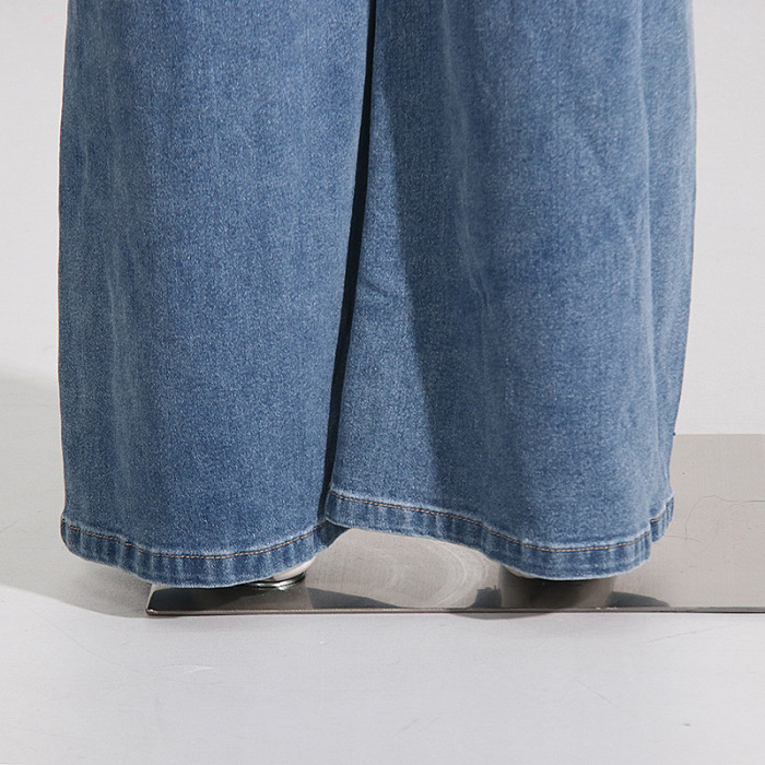 SUPER WHOLESALE | Rhinestone Flare Bottom Jeans