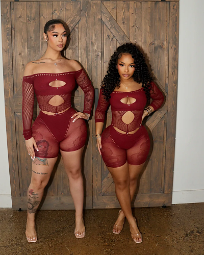 SUPER WHOLESALE |  Lace Hollow-out Romper