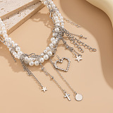 SUPER WHOLESALE |Pearl Chain Necklace