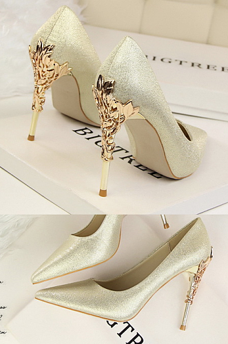 SUPER WHOLESALE | Pointed Toe  Heels(10cmh)