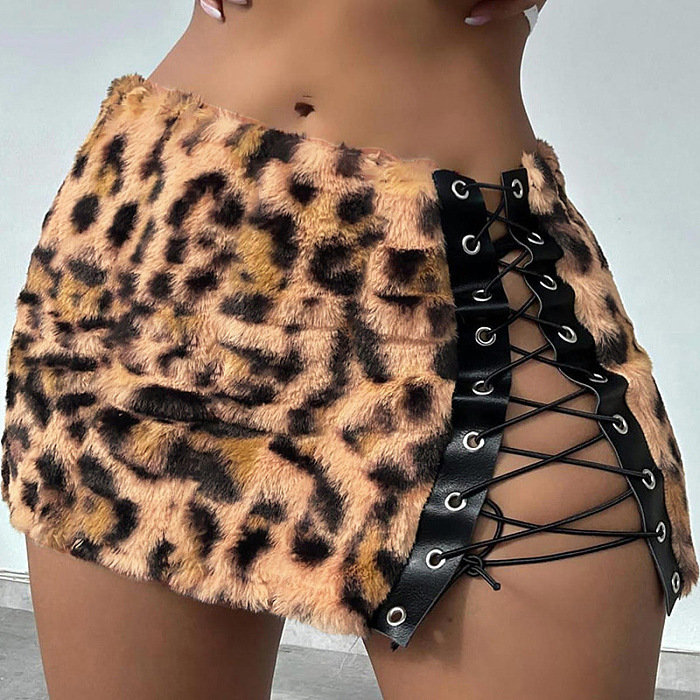 SUPER WHOLESALE |  Leopard Skirt