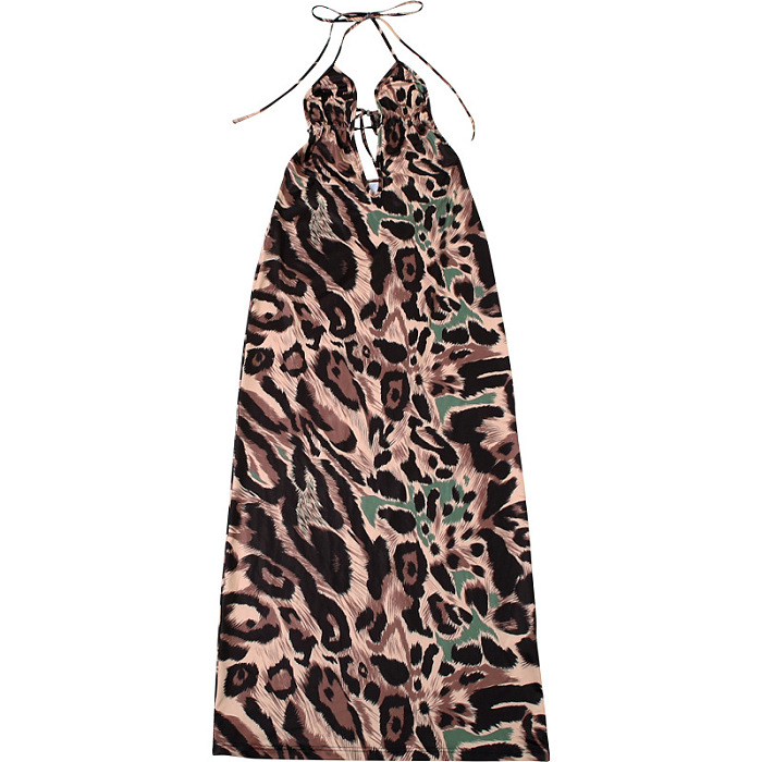 SUPER WHOLESALE |  Halter Open-back Dress