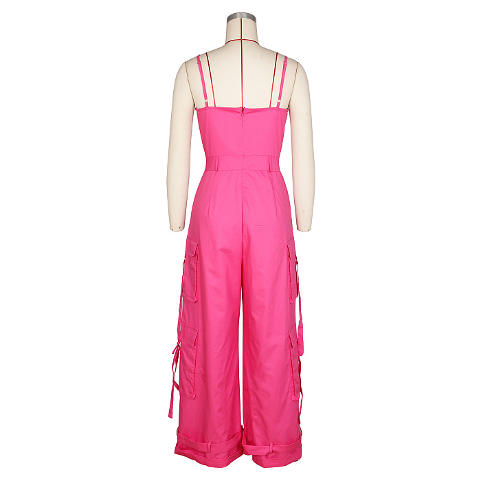 SUPER WHOLESALE |  Cargo Jumpsuit