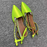 SUPER WHOLESALE | Slingback Pointed Toe Sandal