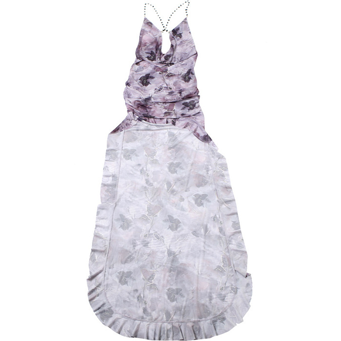SUPER WHOLESALE | Halter Open-back Dress