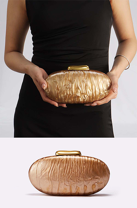 SUPER WHOLESALE |  Oval Shape Hand Bag