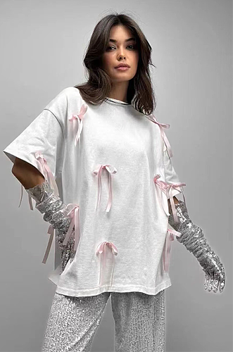 SUPER WHOLESALE |  Bows T-shirt