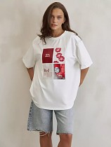 SUPER WHOLESALE |  Printed  T-shirt