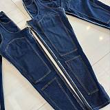 SUPER WHOLESALE |  Patchwork Cut-out Jeans