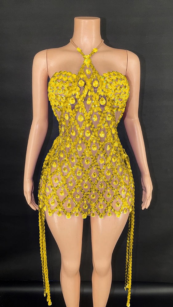 SUPER WHOLESALE | Rhinestone Dress