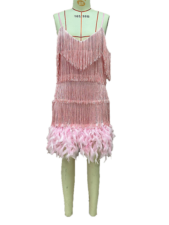SUPER WHOLESALE | Fringe Maxi Dress