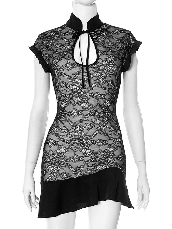 SUPER WHOLESALE | Patchwork Lace Dress
