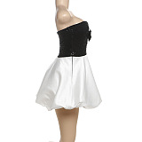 SUPER WHOLESALE | Sequins Patchwork Strapless Dress(Pre order)