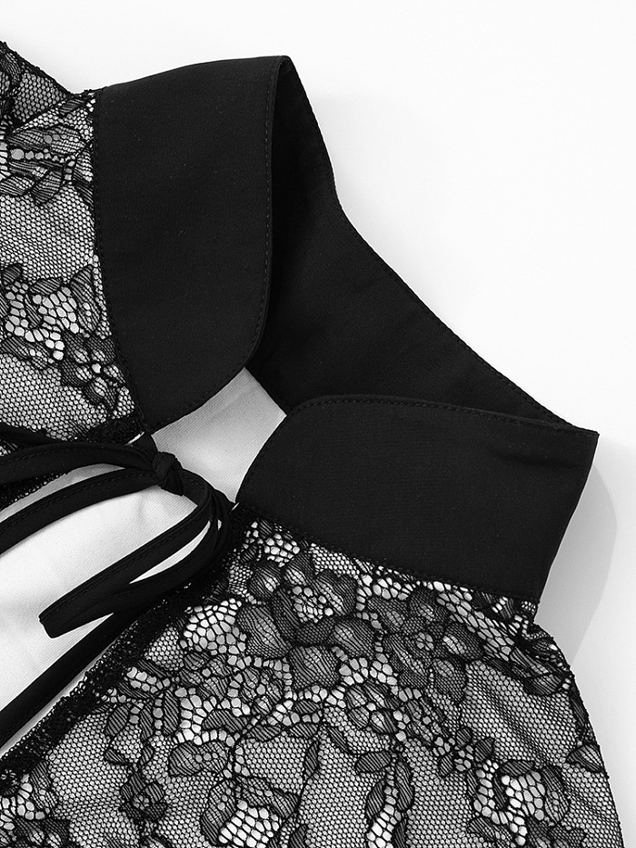 SUPER WHOLESALE | Patchwork Lace Dress