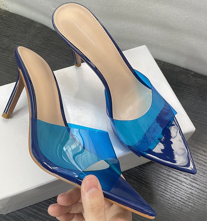 SUPER WHOLESALE | Transparent Open-toe Heels Sandal