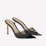 SUPER WHOLESALE | Transparent Open-toe Heels Sandal