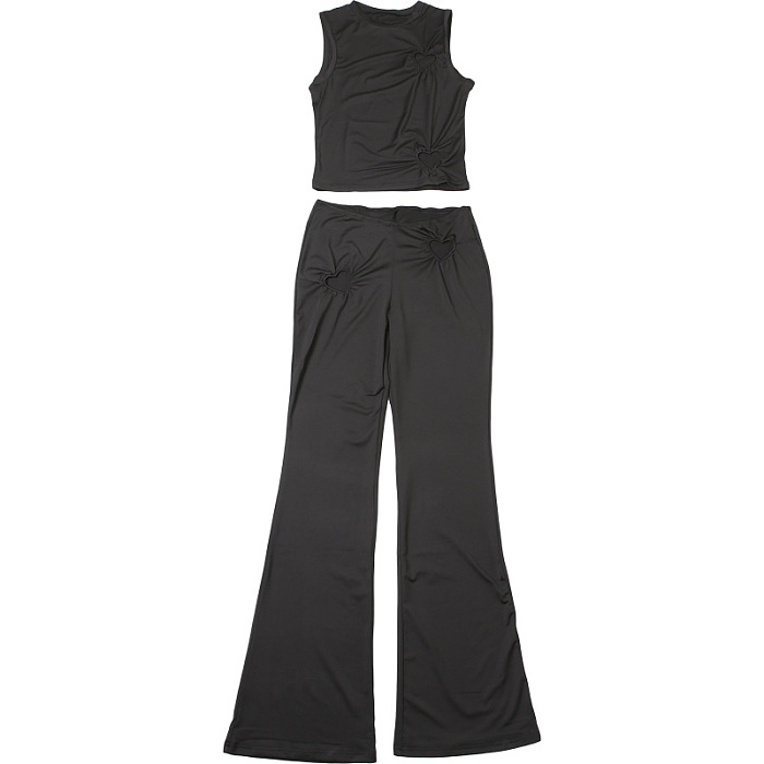 SUPER WHOLESALE |  Heart Cut-out 2Piece Set