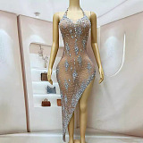 SUPER WHOLESALE | Bling Bling Halter Dress