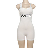 SUPER WHOLESALE |  Printed Tank Romper