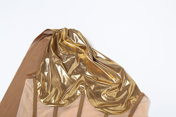 SUPER WHOLESALE |  Gold Skirt Set