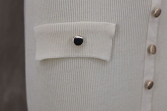 SUPER WHOLESALE | Round Neck Knitted long Dress