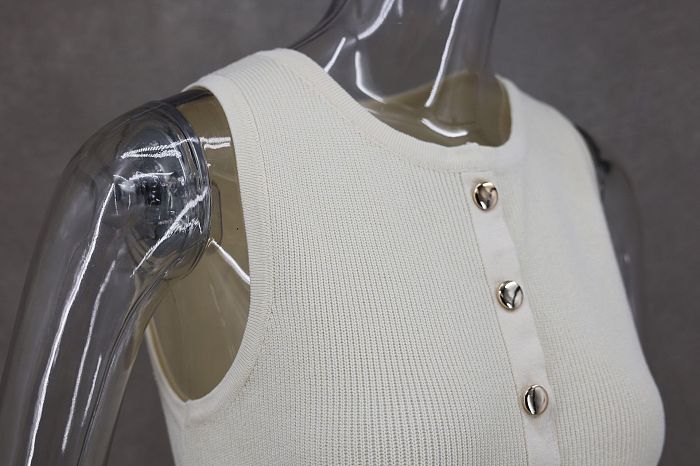 SUPER WHOLESALE | Round Neck Knitted long Dress