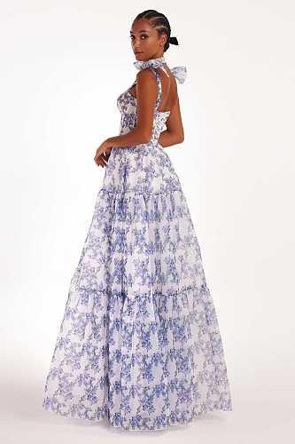 SUPER WHOLESALE | Flower Printed Maxi Dress