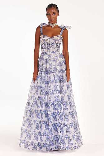 SUPER WHOLESALE | Flower Printed Maxi Dress