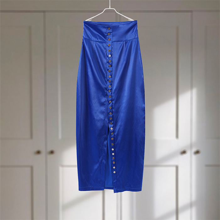 SUPER WHOLESALE | Single-breasted Skirt Set