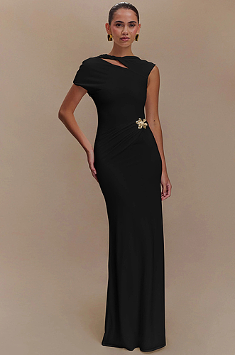 SUPER WHOLESALE |  Cut-out Open Back Dress