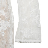 SUPER WHOLESALE |  Lace Long Sleeves Dress