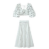 SUPER WHOLESALE |  Polka Dot Skirt Set