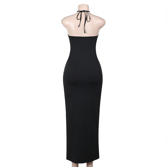 SUPER WHOLESALE |  Halter Long Dress