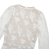 SUPER WHOLESALE |  Lace Long Sleeves Dress