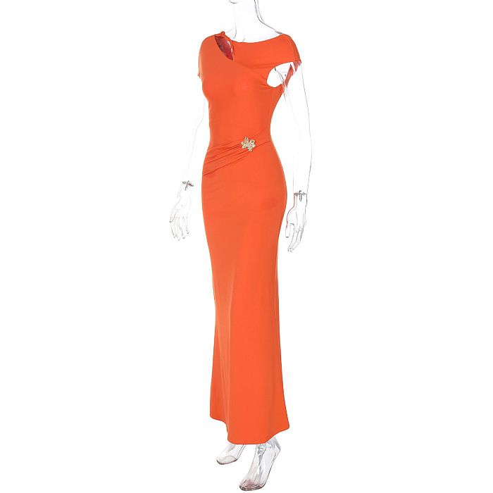 SUPER WHOLESALE |  Cut-out Open Back Dress