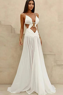 SUPER WHOLESALE |  Spaghetti Flare Dress