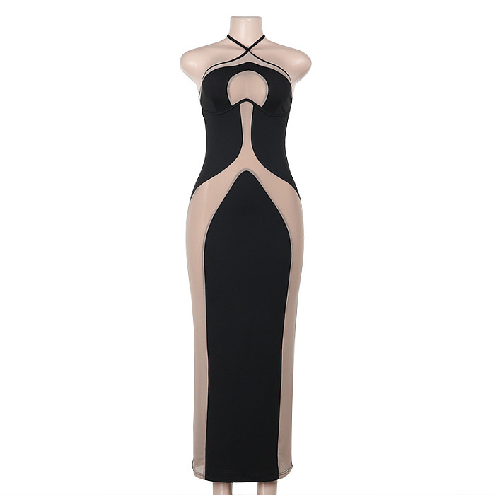 SUPER WHOLESALE |  Halter Long Dress