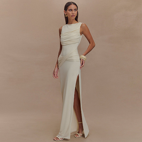 SUPER WHOLESALE |  Cut-out Open Back Dress