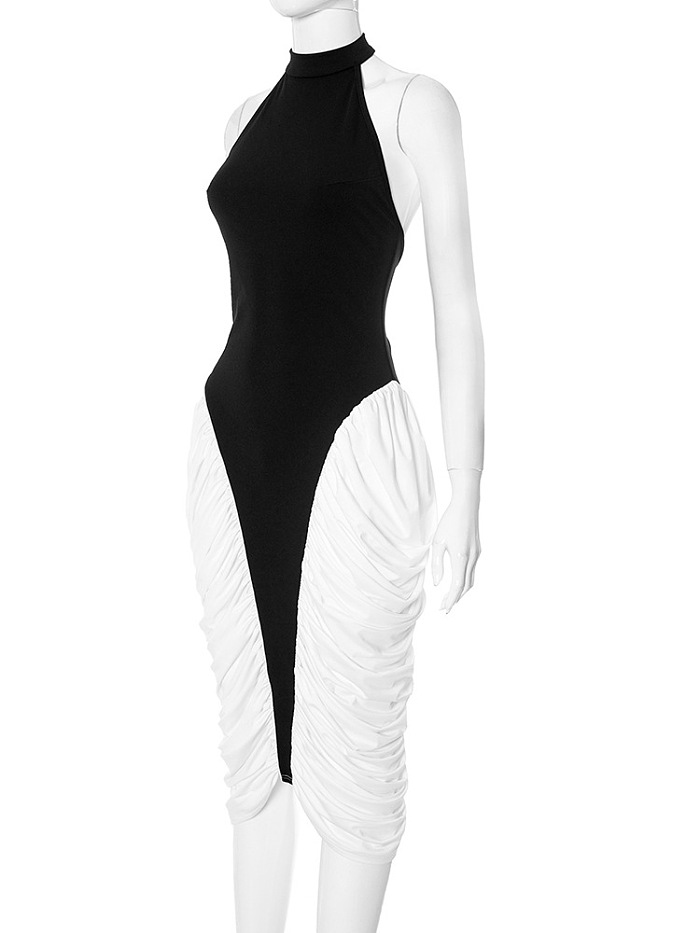 SUPER WHOLESALE | Off-shoulder Silm-fit Dress