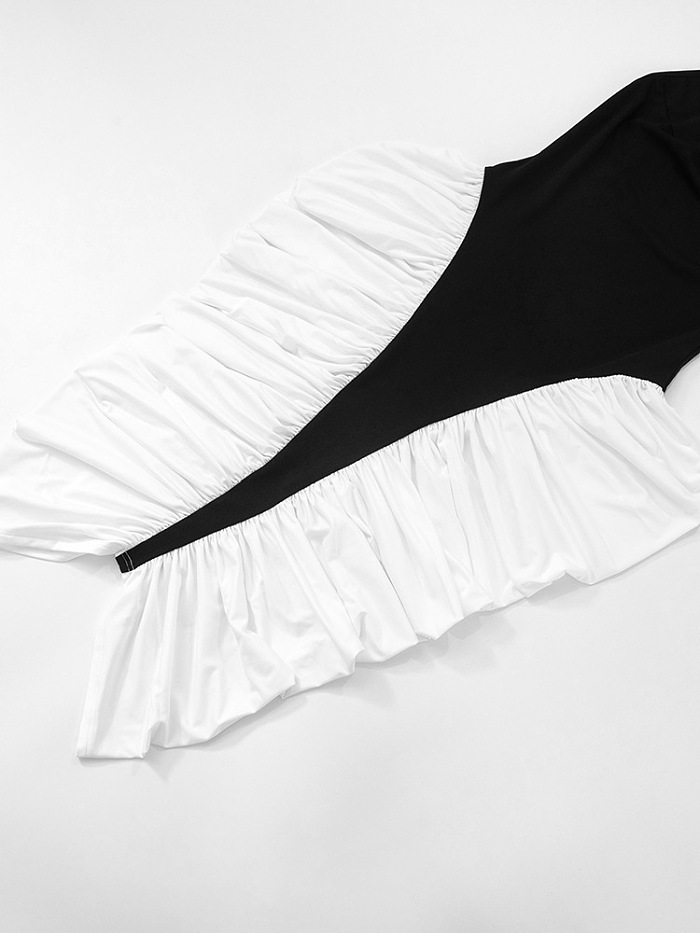 SUPER WHOLESALE | Off-shoulder Silm-fit Dress