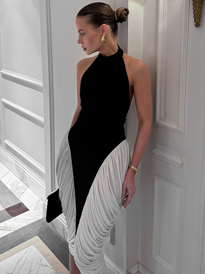 SUPER WHOLESALE | Off-shoulder Silm-fit Dress