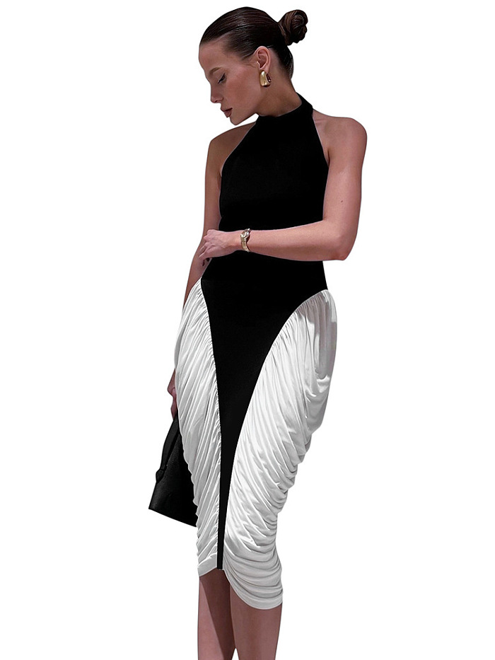 SUPER WHOLESALE | Off-shoulder Silm-fit Dress
