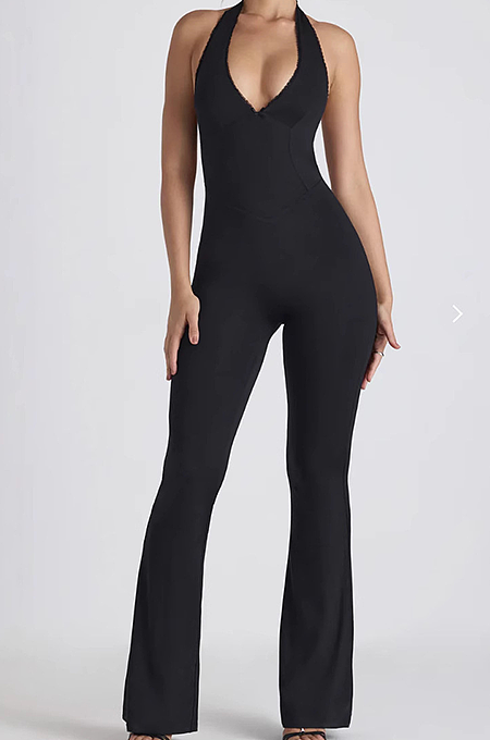 SUPER WHOLESALE | Halter Jumpsuit